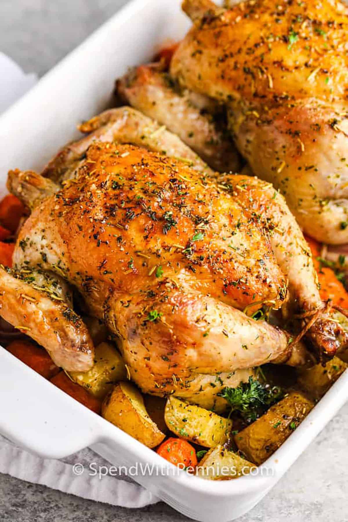 Roasted Cornish Hen – Spend With Pennies