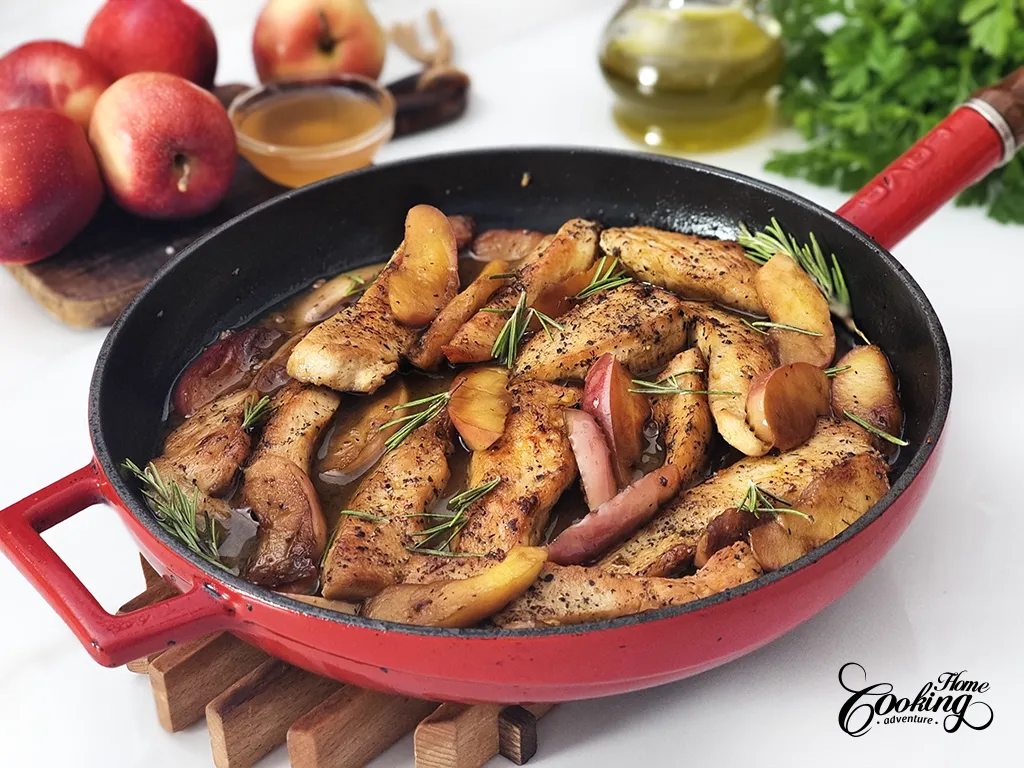 Chicken Apple Skillet – Home Cooking Adventure