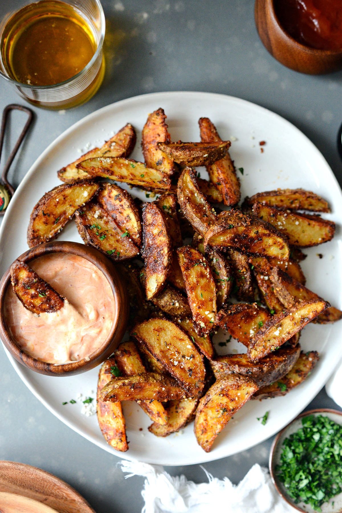 Crispy Potato Wedges – Simply Scratch