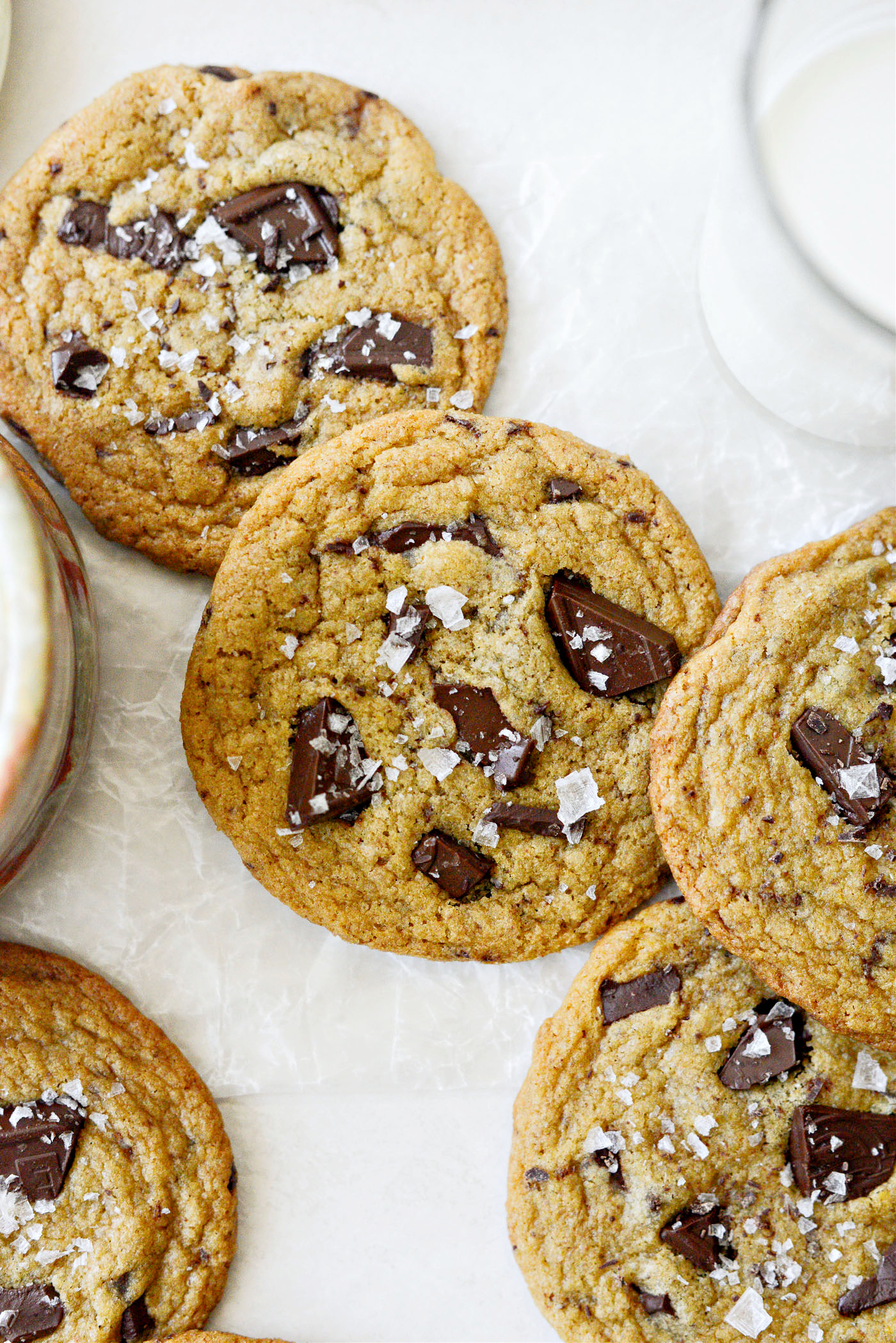 Salted Brown Butter Chocolate Chunk Cookies