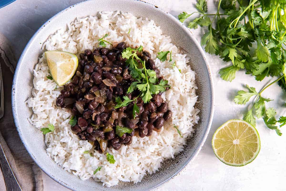 Easy Cuban Black Beans | Valerie’s Kitchen