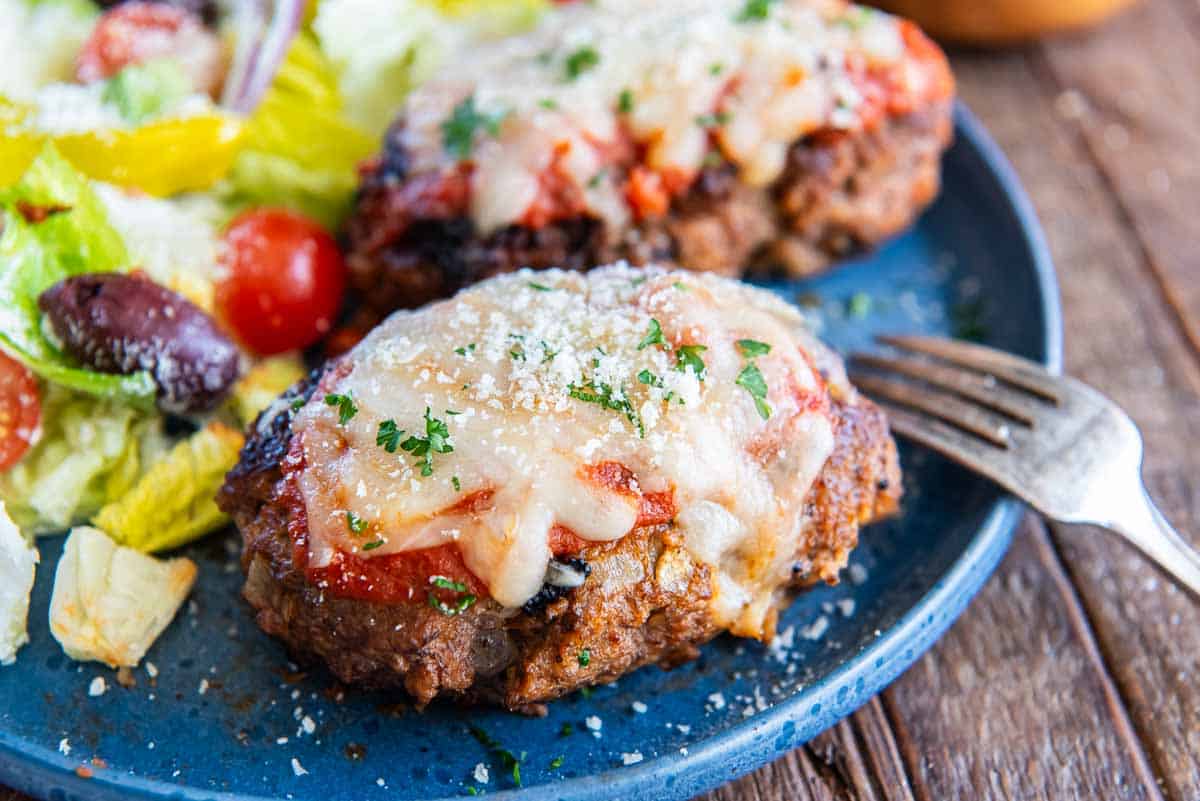 Italian Hamburger Steaks | Valerie’s Kitchen